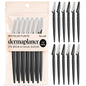 Kitsch Dermaplane Razor for Women Face - Face Razors for Women and Men - Eyebrow Trimmer, Shaver, Recycled Plastic Dermaplaning and Skin Care Tool - Terracotta, 12 pcs - 7DAY'S
