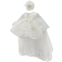 KLFFLGID Baby Girl Pageant Dress Sequins Embroidered Lace Toddler Flower Wedding Birthday Party Gown Dresses - 7DAY'S