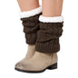 Knitted Thickened Woolen Knee Warmers,Womens Short Boots Socks Crochet Knitted Boot Cuffs Leg Warmers Socks - 7DAY'S
