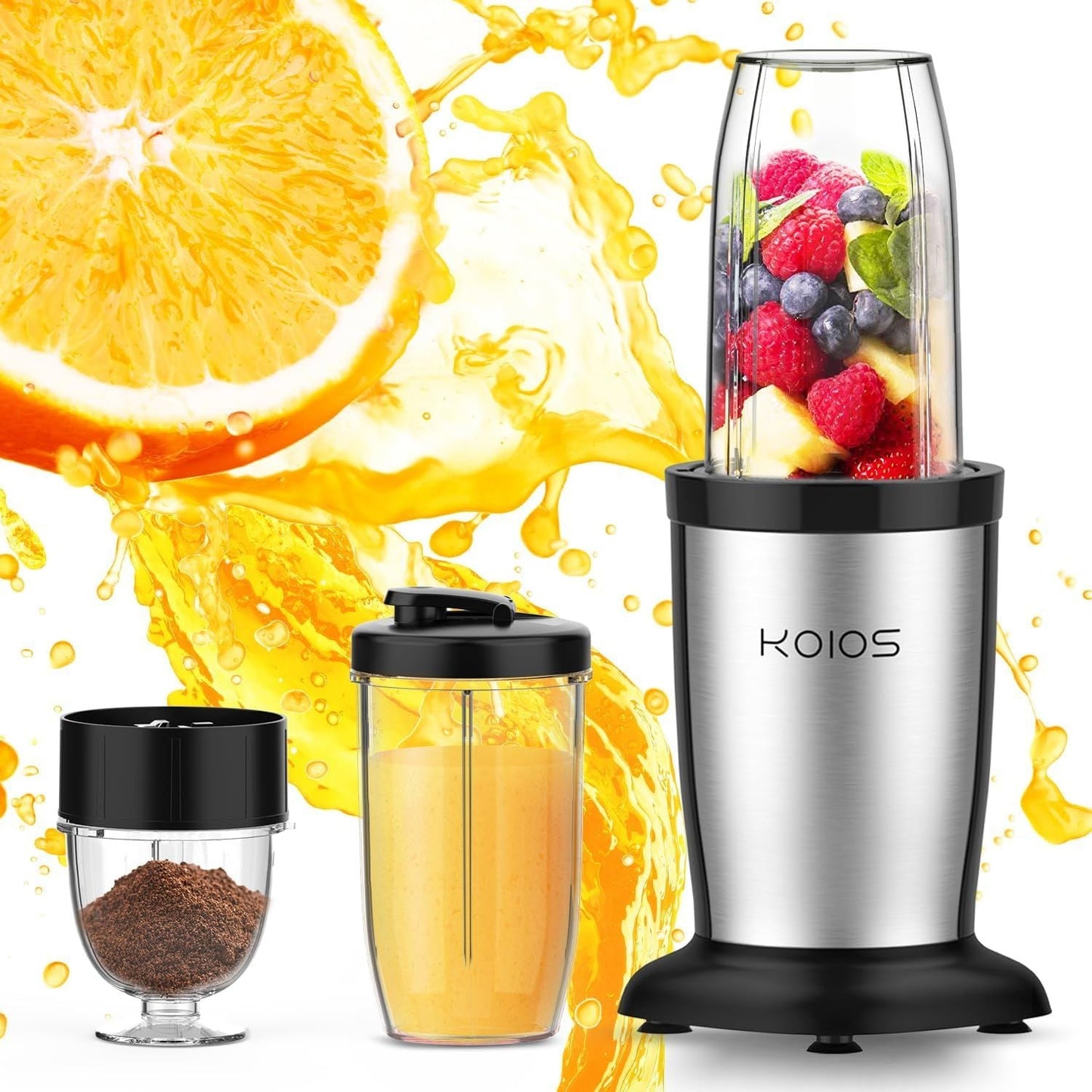 KOIOS 850W Personal Blender for Shakes and Smoothies - 7DAY'S