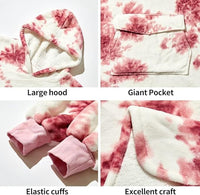 Krifey Wearable Blanket Hoodie, Oversized Sherpa Hooded as Birthday Gifts for Mom Women Girlfriend Men, Cozy Sweatshirt with Giant Pocket - 7DAY'S