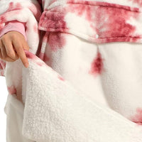 Krifey Wearable Blanket Hoodie, Oversized Sherpa Hooded as Birthday Gifts for Mom Women Girlfriend Men, Cozy Sweatshirt with Giant Pocket - 7DAY'S