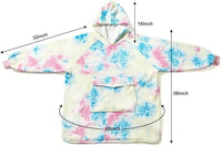 Krifey Wearable Blanket Hoodie, Oversized Sherpa Hooded as Birthday Gifts for Mom Women Girlfriend Men, Cozy Sweatshirt with Giant Pocket - 7DAY'S