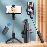 L11 Selfie Stick Foldable Tripod Phone Stand Holder Support Wireless Bluetooth Remote Control Shutter for iOS Android - 7DAY'S