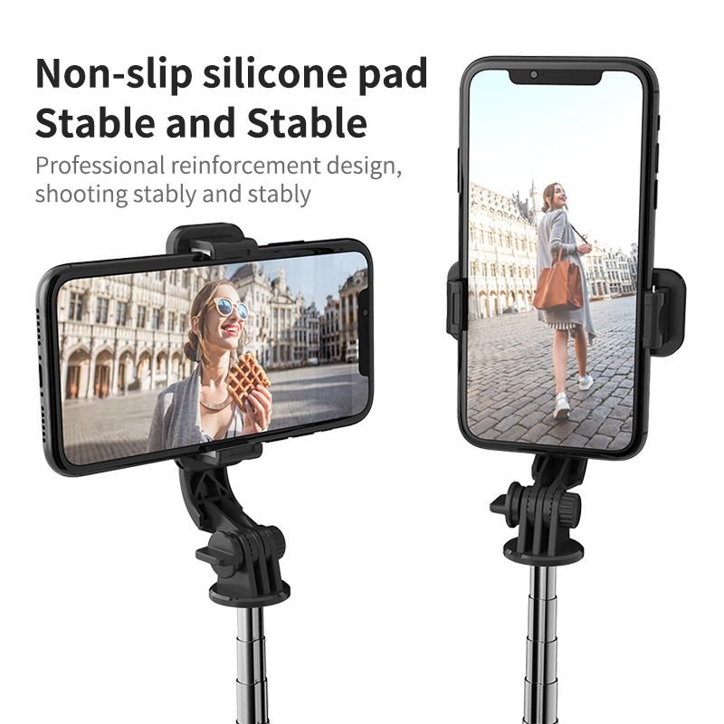 L11 Selfie Stick Foldable Tripod Phone Stand Holder Support Wireless Bluetooth Remote Control Shutter for iOS Android - 7DAY'S