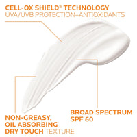 La Roche - Posay Anthelios Clear Skin Sunscreen Dry Touch SPF 60, Oil Free Sunscreen For Face, Oil Absorbing, Broad Spectrum SPF + Antioxidants, Non - Greasy, Oxybenzone Free, Travel Size - 7DAY'S