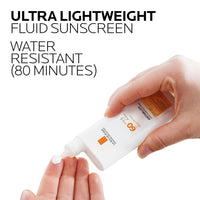 La Roche - Posay Anthelios Light Fluid Facial Sunscreen SPF 60, Lightweight Sunscreen For Face, Fluid Texture, Broad Spectrum SPF + Antioxidants, Oil Free & Oxybenzone Free, Travel Size 1.7 Fl. Oz. - 7DAY'S