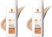 La Roche - Posay Anthelios Sunscreen SPF 50, Ultra - Light Fluid Broad Spectrum SPF 50, Face Sunscreen with Titanium Dioxide Mineral, Lightweight & Fast - Absorbing, Oil - Free, Matte Finish - 7DAY'S