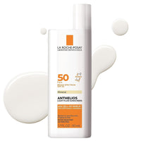 La Roche - Posay Anthelios Sunscreen SPF 50, Ultra - Light Fluid Broad Spectrum SPF 50, Face Sunscreen with Titanium Dioxide Mineral, Lightweight & Fast - Absorbing, Oil - Free, Matte Finish - 7DAY'S
