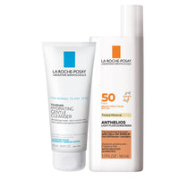 La Roche - Posay Anthelios Sunscreen SPF 50, Ultra - Light Fluid Broad Spectrum SPF 50, Face Sunscreen with Titanium Dioxide Mineral, Lightweight & Fast - Absorbing, Oil - Free, Matte Finish - 7DAY'S