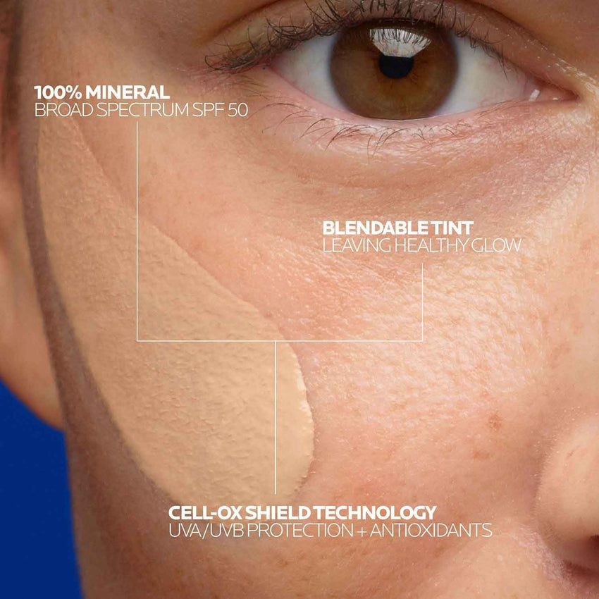 La Roche - Posay Anthelios Sunscreen SPF 50, Ultra - Light Fluid Broad Spectrum SPF 50, Face Sunscreen with Titanium Dioxide Mineral, Lightweight & Fast - Absorbing, Oil - Free, Matte Finish - 7DAY'S