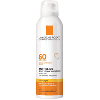 La Roche - Posay Anthelios Ultra - Light Sunscreen Spray Lotion SPF 60, Spray Sunscreen For Face & Body, Broad Spectrum SPF + Antioxidants, Oil Free, Alcohol Free, Water Resistant 80 Min., 5 Fl. Oz. - 7DAY'S
