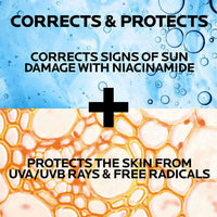 La Roche - Posay Anthelios UV Correct Sunscreen Moisturizer SPF 70, Daily Anti - Aging Face Moisturizer with Sunscreen and Niacinamide to Even Skin Tone & Fine Lines, Sun Protection for Sensitive Skin - 7DAY'S