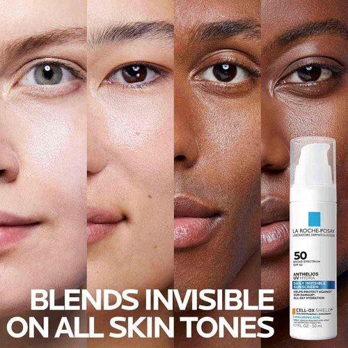 La Roche Posay Anthelios UV Sunscreen SPF 50, Daily Sunscreen for Face in 3 Formulas, UV Tone with Niacinamide, UV Hydra with Hyaluronic Acid, UV Clear with Azelaic Acid, Broad Spectrum Invisible SPF - 7DAY'S