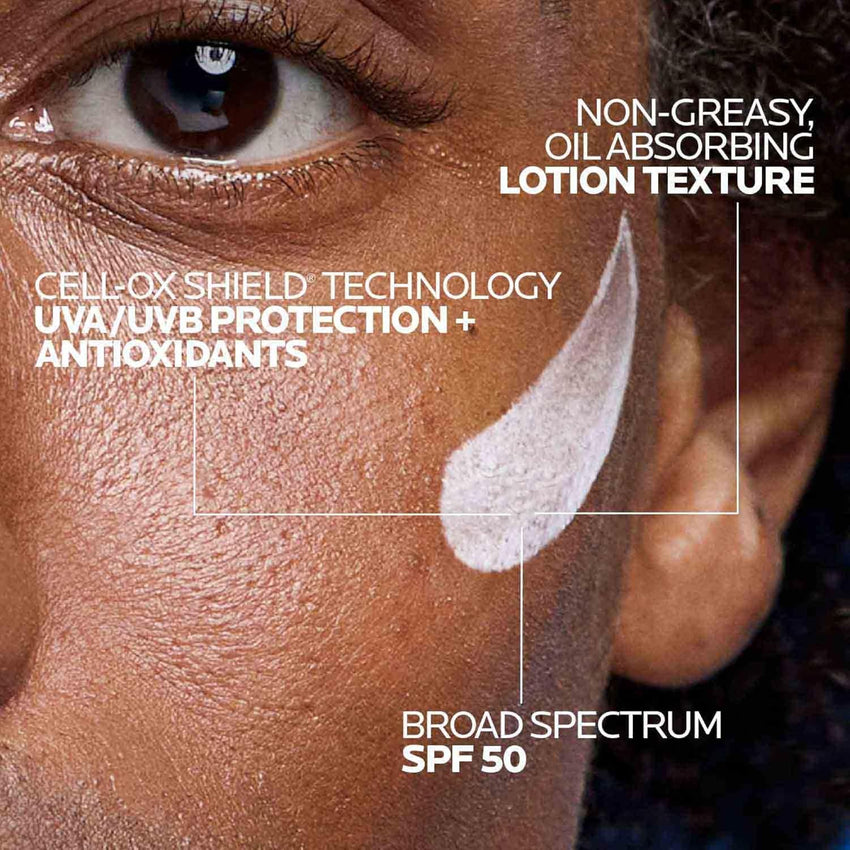 La Roche Posay Anthelios UV Sunscreen SPF 50, Daily Sunscreen for Face in 3 Formulas, UV Tone with Niacinamide, UV Hydra with Hyaluronic Acid, UV Clear with Azelaic Acid, Broad Spectrum Invisible SPF - 7DAY'S