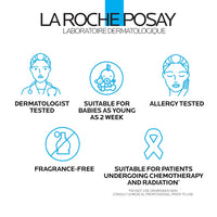La Roche - Posay Cicaplast Balm B5, Healing Ointment and Soothing Therapeutic Multi Purpose Cream for Dry & Irritated Skin, Body and Hand Balm, Baby Safe, Fragrance Free - 7DAY'S