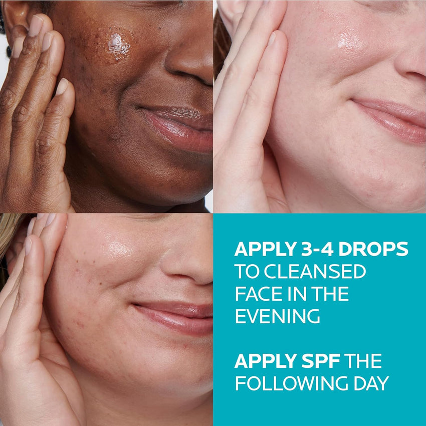 La Roche - Posay Effaclar 1.5% Salicylic Acid Serum, Acne Treatment For Face With Glycolic Acid & Niacinamide, Acne Serum Helps Clear Blackheads, Whiteheads, Pimples & Reduces Post Acne Marks - 7DAY'S