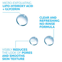La Roche - Posay Effaclar Astringent Face Toner for Oily Skin, with Exfoliating LHAs to Minimize Appearance of Pores and Smooth Skin Texture - 7DAY'S
