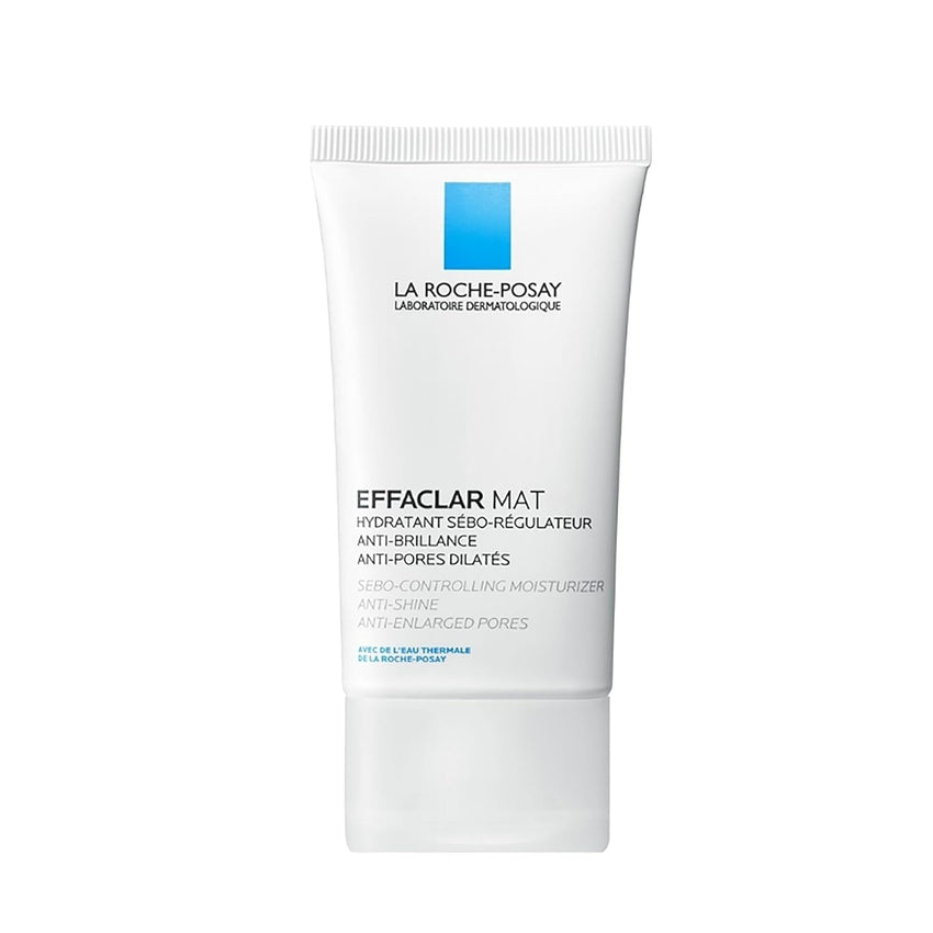 La Roche - Posay Effaclar Mat, Daily Moisturizer For Oily Skin, Visibly Reduces The Look Of Pores, Oil - Free Mattifying Moisturizer, Smooths Skin Texture, Non - Comedogenic & Dermatologist Tested - 7DAY'S