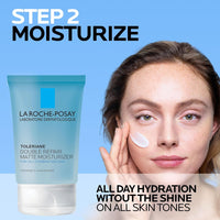 La Roche - Posay Effaclar Medicated Gel Cleanser, 2% Salicylic Acid Cleanser + LHA + Glycerin, Foaming Acne Face Wash, Helps Clear & Prevent Acne Breakouts, Oil Free, Targets Excess Oil - 7DAY'S