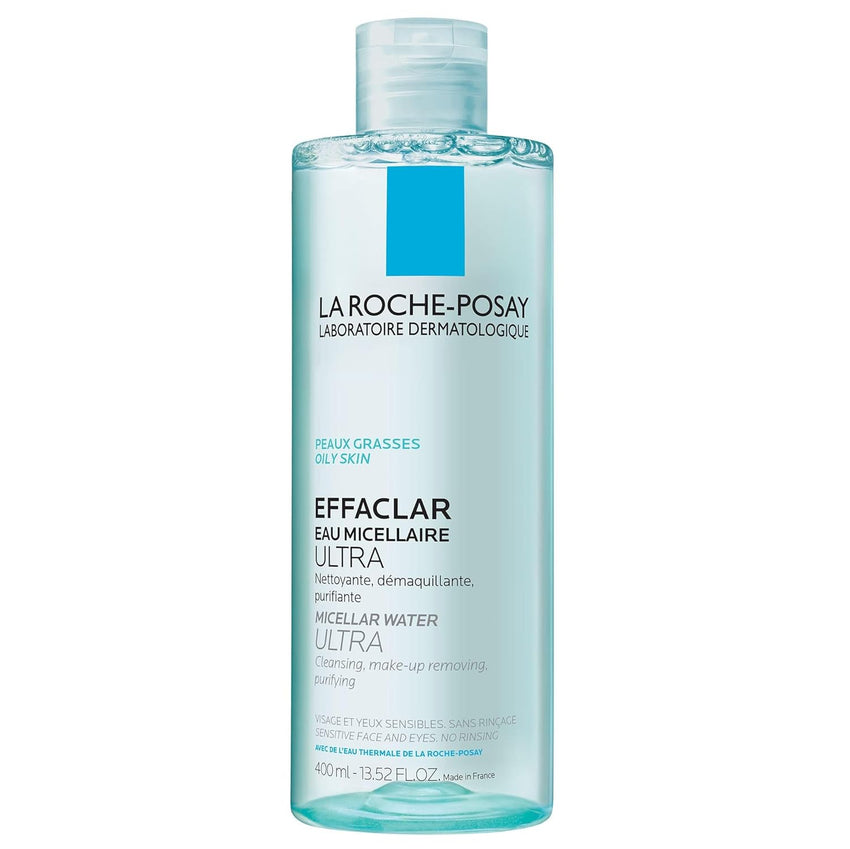 La Roche - Posay Effaclar Micellar Cleansing Water Toner for Oily Skin, Oil Free Makeup Remover, Safe for Sensitive Skin with Thermal Spring Water - 7DAY'S