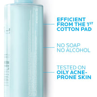 La Roche - Posay Effaclar Micellar Cleansing Water Toner for Oily Skin, Oil Free Makeup Remover, Safe for Sensitive Skin with Thermal Spring Water - 7DAY'S