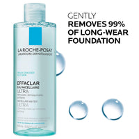 La Roche - Posay Effaclar Micellar Cleansing Water Toner for Oily Skin, Oil Free Makeup Remover, Safe for Sensitive Skin with Thermal Spring Water - 7DAY'S