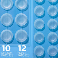 La Roche - Posay Effaclar Multi - Target Blemish Patches, Hydrocolloid Pimple Patches For Face Shields, Targets & Absorbs, Suitable Under Makeup, 22 Patches, 12 Small Size & 10 Medium Size - 7DAY'S