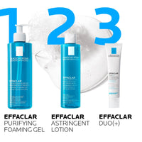 La Roche - Posay Effaclar Purifying Foaming Gel Cleanser for Oily Skin, With Zinc Pidolate To Remove Excess Oil & Shine, Alcohol Free & Oil Free, Face Wash For Oily Skin, Sensitive Skin Tested - 7DAY'S