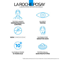 La Roche - Posay Effaclar Salicylic Acid Acne Treatment For Face, Mattifying Acne Gel Cream Spot Treatment for Blackheads, Whiteheads & Pores, Prevents New Pimples, Non - Greasy, Sensitive Skin Safe - 7DAY'S