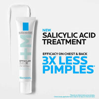 La Roche - Posay Effaclar Salicylic Acid Acne Treatment For Face, Mattifying Acne Gel Cream Spot Treatment for Blackheads, Whiteheads & Pores, Prevents New Pimples, Non - Greasy, Sensitive Skin Safe - 7DAY'S