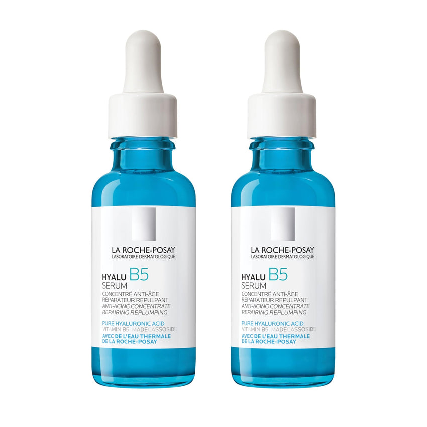 La Roche - Posay Hyalu B5 Pure Hyaluronic Acid Serum for Face, Vitamin B5 + Hyaluronic Acid + Madecassoside, Hydrating Serum Visibly Plumps Skin, Sensitive Skin Safe, Anti Aging, Oil - Free - 7DAY'S