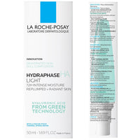 La Roche - Posay Hydraphase HA Light Face Moisturizer, Hyaluronic Acid Face Moisturizer with 72HR Hydration, Oil Free & Non - Comedogenic, 50 ML, 1.69 fl. oz. - 7DAY'S