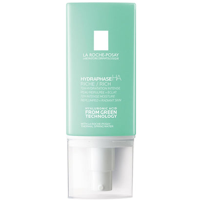 La Roche - Posay Hydraphase HA Rich, Hyaluronic Acid Face Moisturizer for Dry Skin with 72HR Hydration, Oil Free & Non - Comedogenic, 50 ML , 1.69 fl. oz. - 7DAY'S