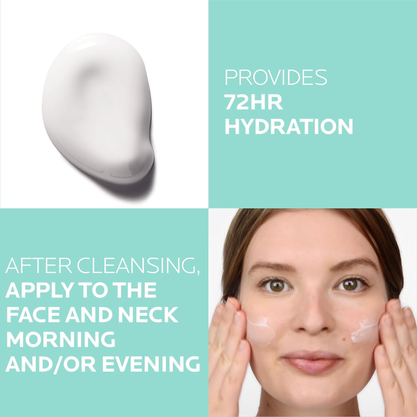 La Roche - Posay Hydraphase HA Rich, Hyaluronic Acid Face Moisturizer for Dry Skin with 72HR Hydration, Oil Free & Non - Comedogenic, 50 ML , 1.69 fl. oz. - 7DAY'S