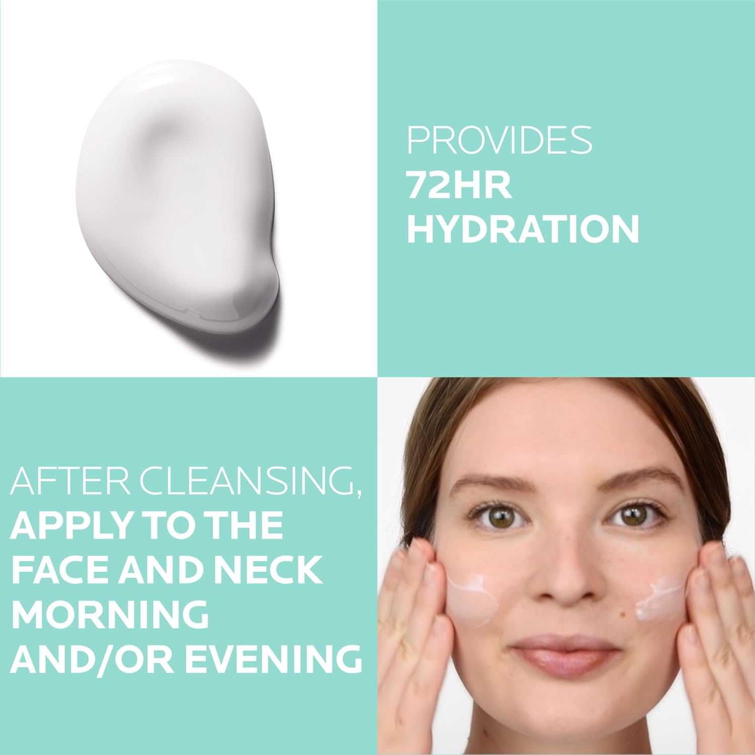La Roche - Posay Hydraphase HA Rich, Hyaluronic Acid Face Moisturizer for Dry Skin with 72HR Hydration, Oil Free & Non - Comedogenic, 50 ML , 1.69 fl. oz. - 7DAY'S