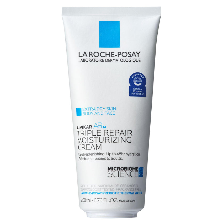 La Roche - Posay Lipikar AP+ Triple Repair Moisturizing Cream | Face & Body Lotion For Dry Skin | Shea Butter & Niacinamide Moisturizer | Gentle Face & Body Cream For Dry, Rough & Sensitive Skin - 7DAY'S