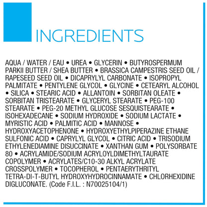 La Roche - Posay Lipikar Urea 10% Roughness Smoothing Lotion, Body Lotion For Dry Skin With 10% Urea + Shea Butter + Allantoin, Rough And Bumpy Skin Lotion, Softens & Smooths Skin With 1 Application - 7DAY'S