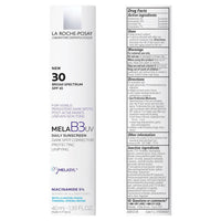 La Roche - Posay Mela B3 UV Daily Sunscreen, Face Moisturizer With SPF 30 + Anti - Aging Melasyl + 5% Niacinamide, Helps Correct & Protect From Sun Damage, Face Sunscreen With No White Cast, 40ML - 7DAY'S