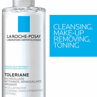La Roche - Posay Micellar Cleansing Water for Sensitive Skin, Micellar Water Makeup Remover, Cleanses and Hydrates Skin, Gentle Face Toner, Oil Free - 7DAY'S