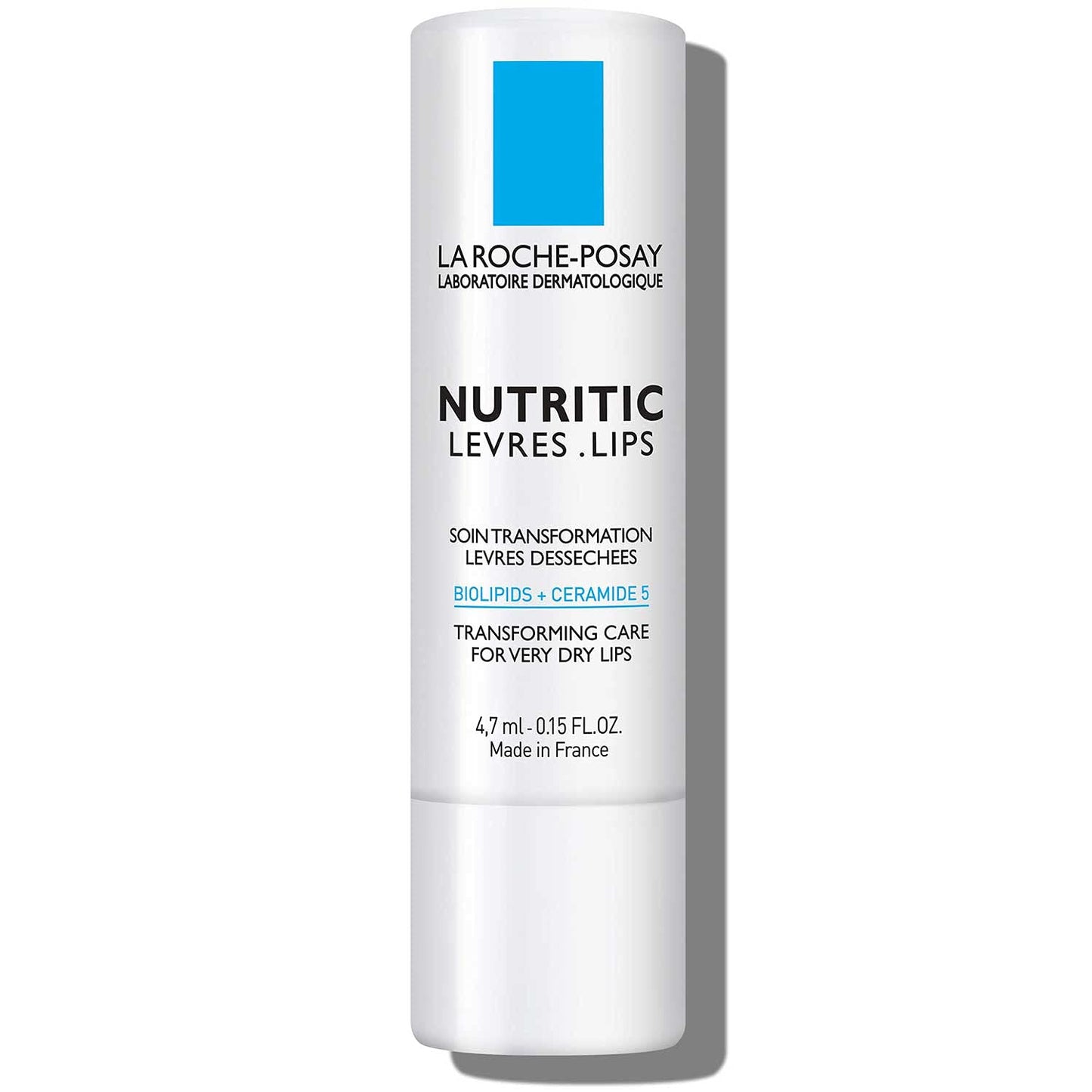La Roche - Posay Nutritic Lip Balm for Very Dry Lips, Soothes and Repairs Chapped Lips with Shea Butter and Ceramides, 0.15 Fl Oz (Pack of 1) - 7DAY'S