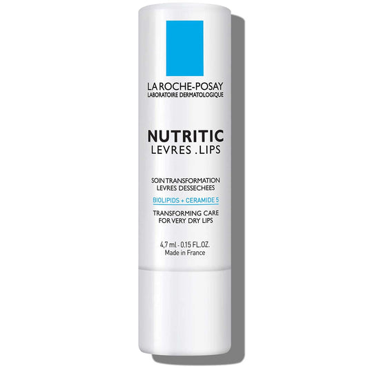 La Roche - Posay Nutritic Lip Balm for Very Dry Lips, Soothes and Repairs Chapped Lips with Shea Butter and Ceramides, 0.15 Fl Oz (Pack of 1) - 7DAY'S