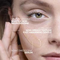 La Roche - Posay Pure 12% Vitamin C Serum For Face With Hyaluronic Acid & Salicylic Acid, Hydrating Face Serum, Boost Radiance & Reduce Wrinkles, 2 Formulas for Normal or Oily Skin Control - 7DAY'S