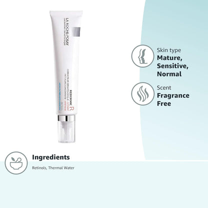 La Roche - Posay Redermic R Anti Aging Retinol Cream, Reduces Wrinkles, Fine Lines, and Age Spots with Pure Retinol Face Cream, 1 Fl Oz - 7DAY'S