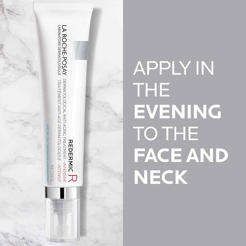 La Roche - Posay Redermic R Anti Aging Retinol Cream, Reduces Wrinkles, Fine Lines, and Age Spots with Pure Retinol Face Cream, 1 Fl Oz - 7DAY'S