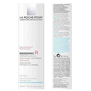 La Roche - Posay Redermic R Anti Aging Retinol Cream, Reduces Wrinkles, Fine Lines, and Age Spots with Pure Retinol Face Cream, 1 Fl Oz - 7DAY'S