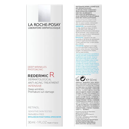 La Roche - Posay Redermic R Anti Aging Retinol Cream, Reduces Wrinkles, Fine Lines, and Age Spots with Pure Retinol Face Cream, 1 Fl Oz - 7DAY'S
