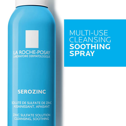 La Roche - Posay Serozinc Face Toner for Oily Skin with Zinc, Mattifying Face Spray and Acne Prone Skin Toner to Reduce Shine for Oil Control, Alcohol Free Face Mist, 5 Fl Oz (Pack of 1) - 7DAY'S