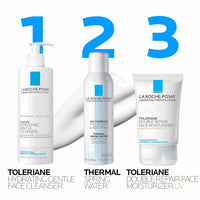 La Roche - Posay Toleriane Double Repair UV SPF Moisturizer for Face, Daily Facial Moisturizer with Sunscreen SPF 30, Niacinamide and Glycerin, Oil Free, Moisturizing Sun Protection - 7DAY'S