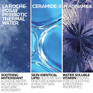 La Roche - Posay Toleriane Hydrating Gentle Face Cleanser, Hydrating Facial Cleanser With Niacinamide + Ceramides, Daily Face Wash For Dry Skin To Normal Skin, Sensitive Skin Tested, Fragrance Free - 7DAY'S